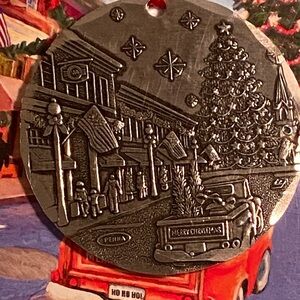 Pewter Christmas Ornament